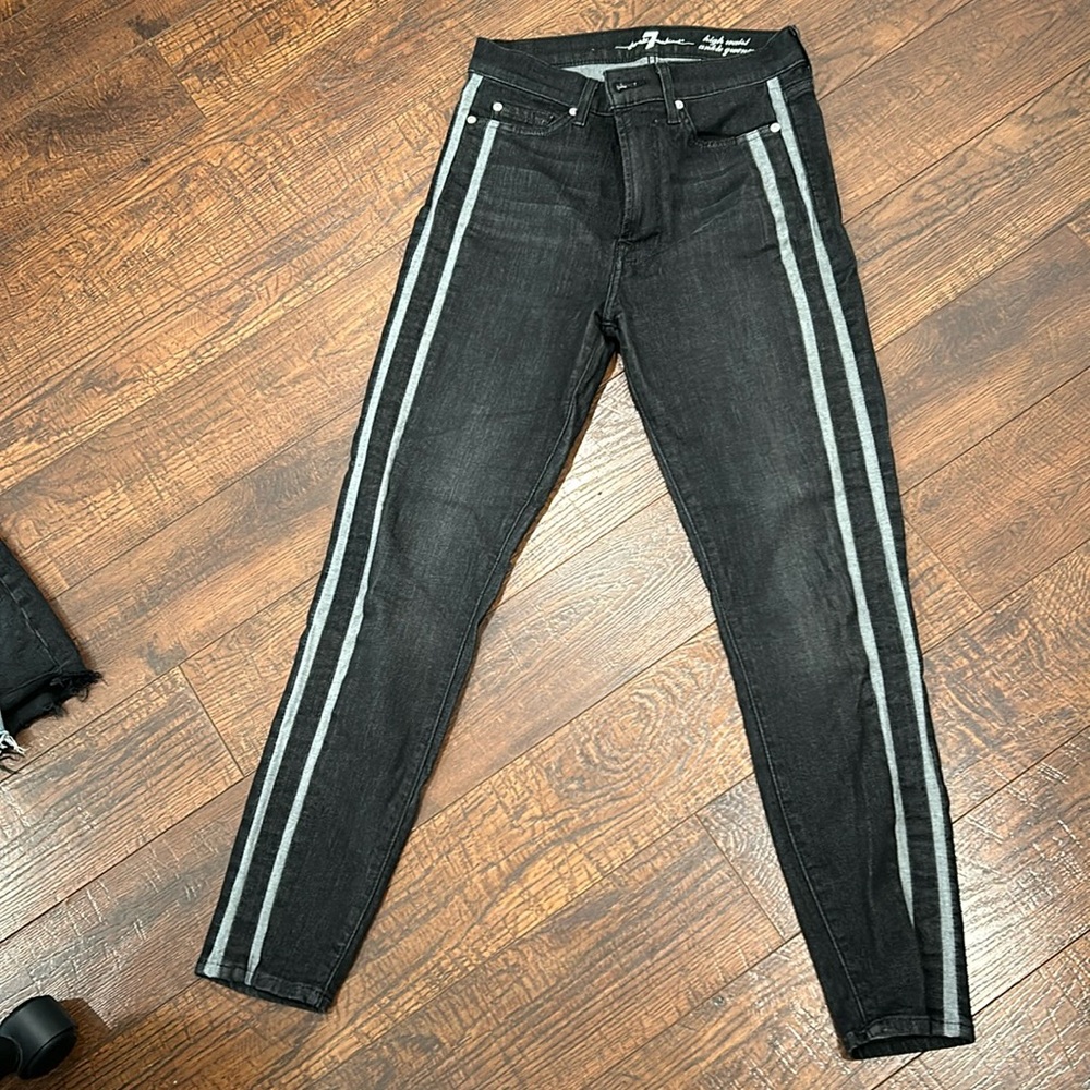 Seven high waist ankle size 28